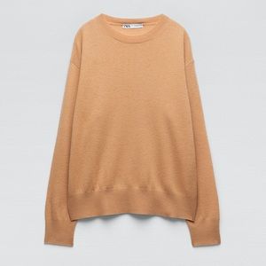 NWT Zara EXTRA SOFT 100% WOOL SWEATER